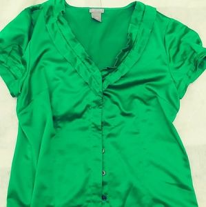 Ann Taylor ruffle blouse